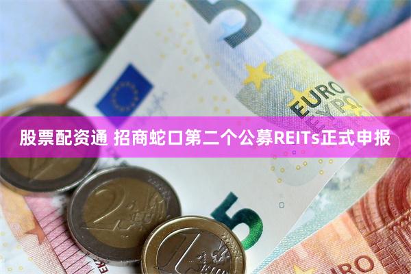 股票配资通 招商蛇口第二个公募REITs正式申报
