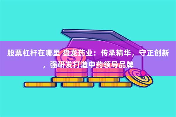股票杠杆在哪里 盘龙药业：传承精华，守正创新，强研发打造中药领导品牌